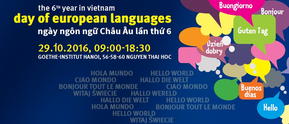 В Институте имени Гёте в Ханое открылся 6-й европейский день языков